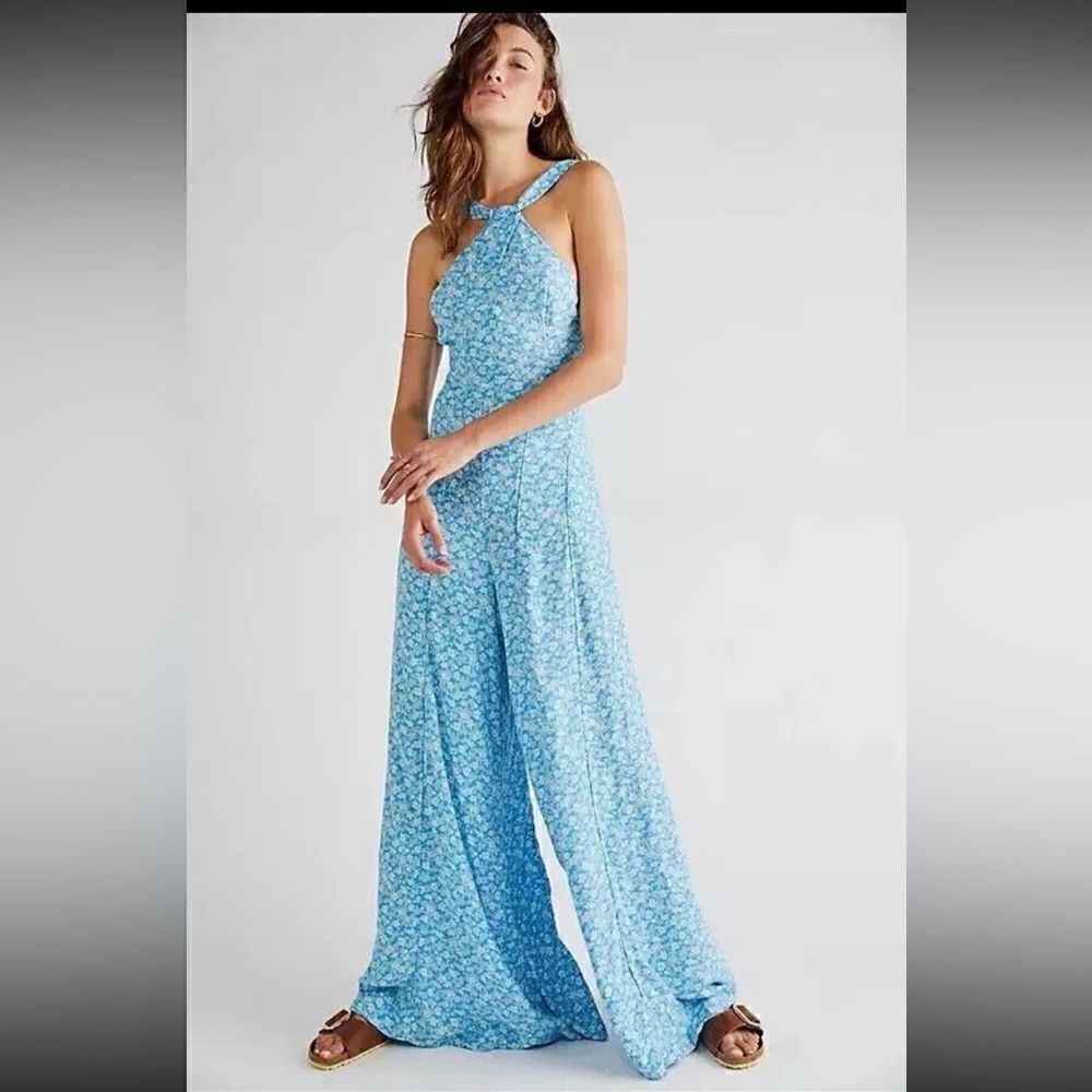 NEW Free People Arlo Wide Leg Jumpsuit